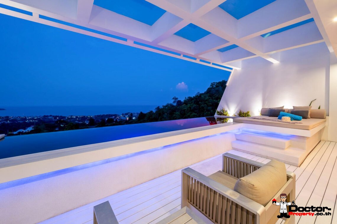 3 Bedroom Villa with Sea View in Chaweng Noi, Koh Samui – For Sale