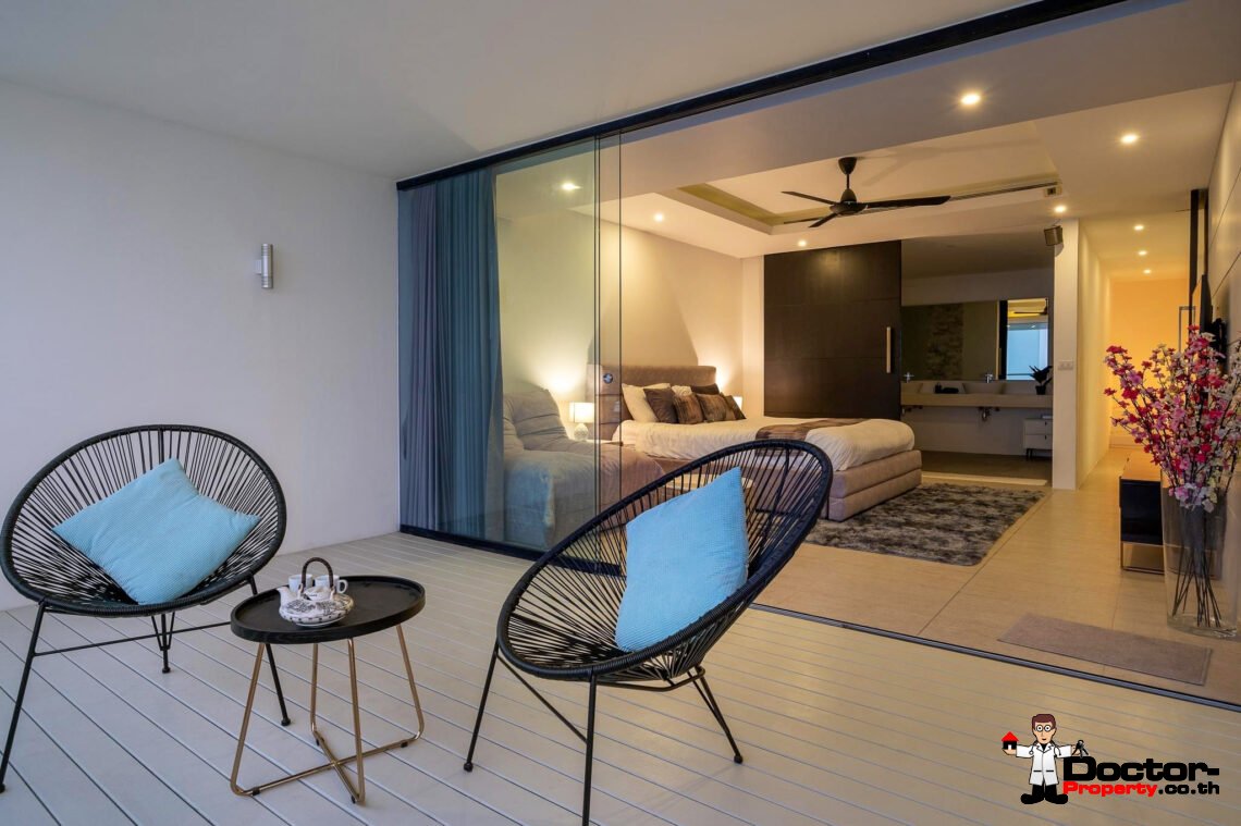 3 Bedroom Villa with Sea View in Chaweng Noi, Koh Samui – For Sale