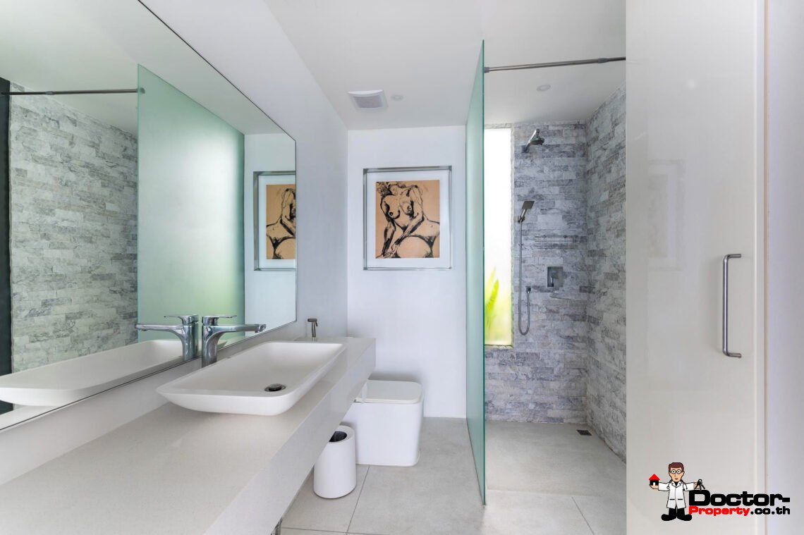 3 Bedroom Villa with Sea View in Chaweng Noi, Koh Samui – For Sale