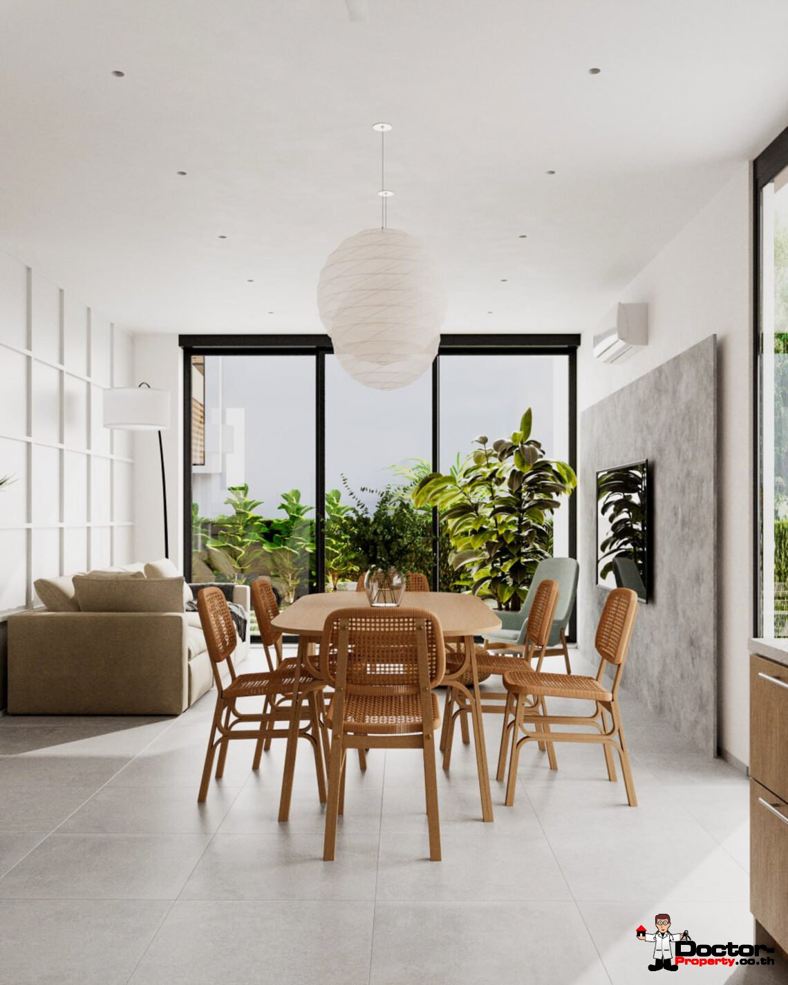 New 3 and 5 Bedroom Pool Villa in Mae Nam, Koh Samui – For Sale