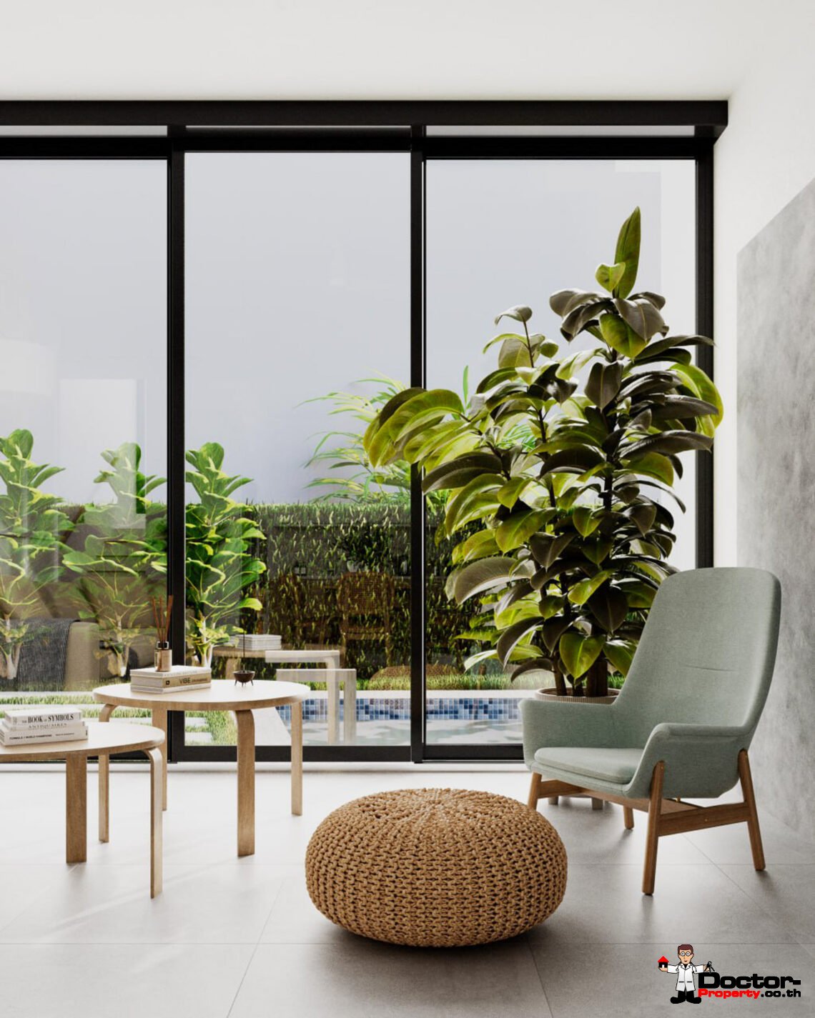 New 3 and 5 Bedroom Pool Villa in Mae Nam, Koh Samui – For Sale