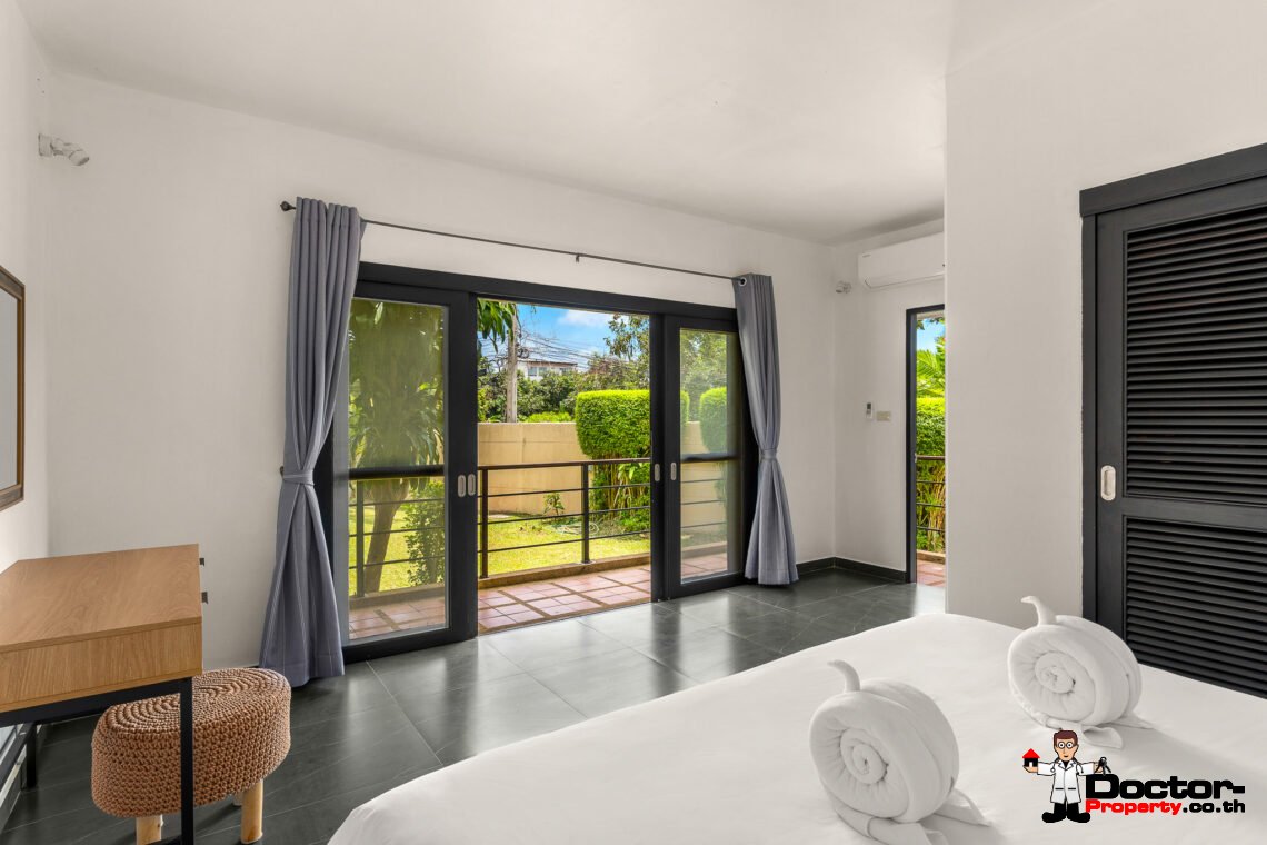 3 Bedroom Pool Villa with Spacious Garden in Choeng Mon – For Sale