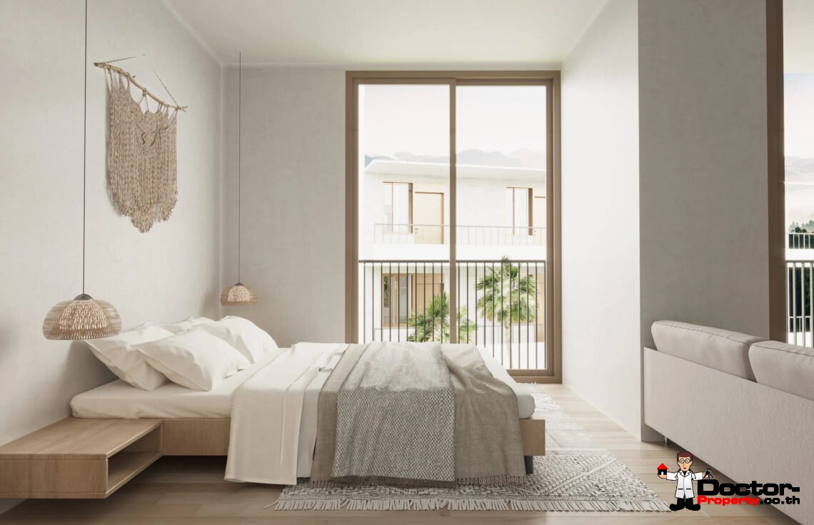 New 1 Bedroom Condo in Cheweng, Koh Samui – For Sale