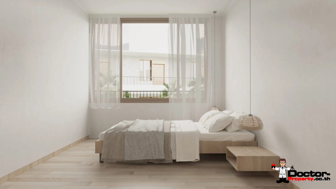 New 1 Bedroom Condo in Cheweng, Koh Samui – For Sale