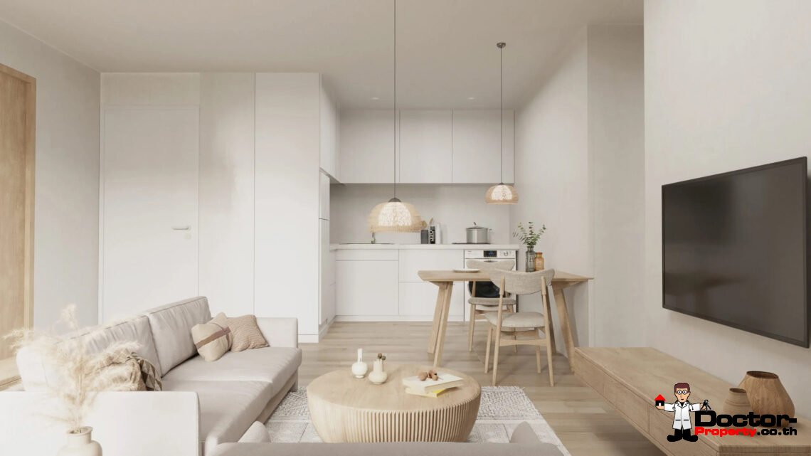 New 1 Bedroom Condo in Cheweng, Koh Samui – For Sale