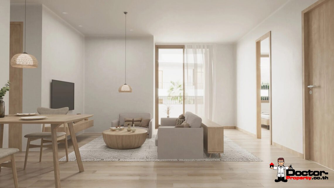 New 1 Bedroom Condo in Cheweng, Koh Samui – For Sale