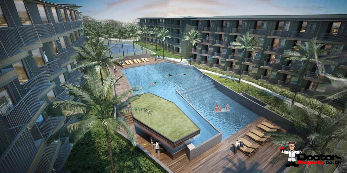 New 1 Bedroom Condo in Cheweng, Koh Samui – For Sale