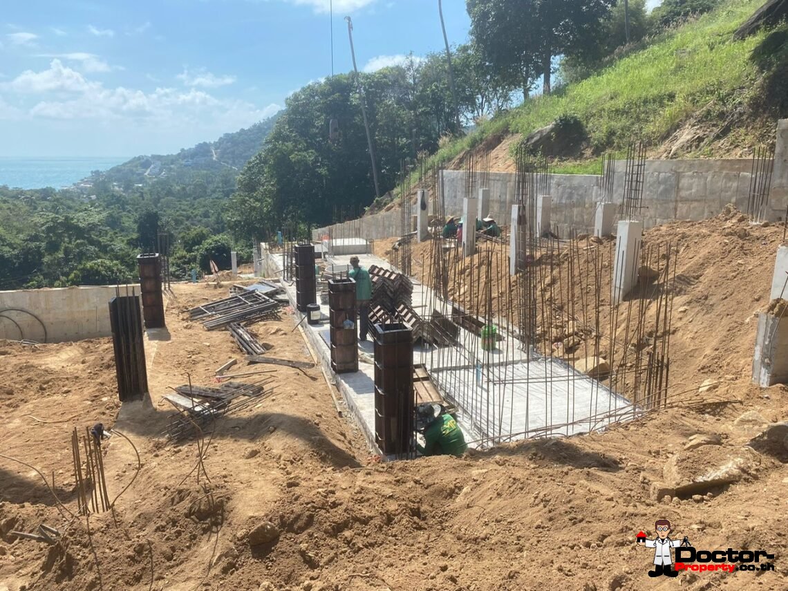 New 3 Bedroom Garden Pool Villa in Chaweng Noi, Koh Samui – For Sale