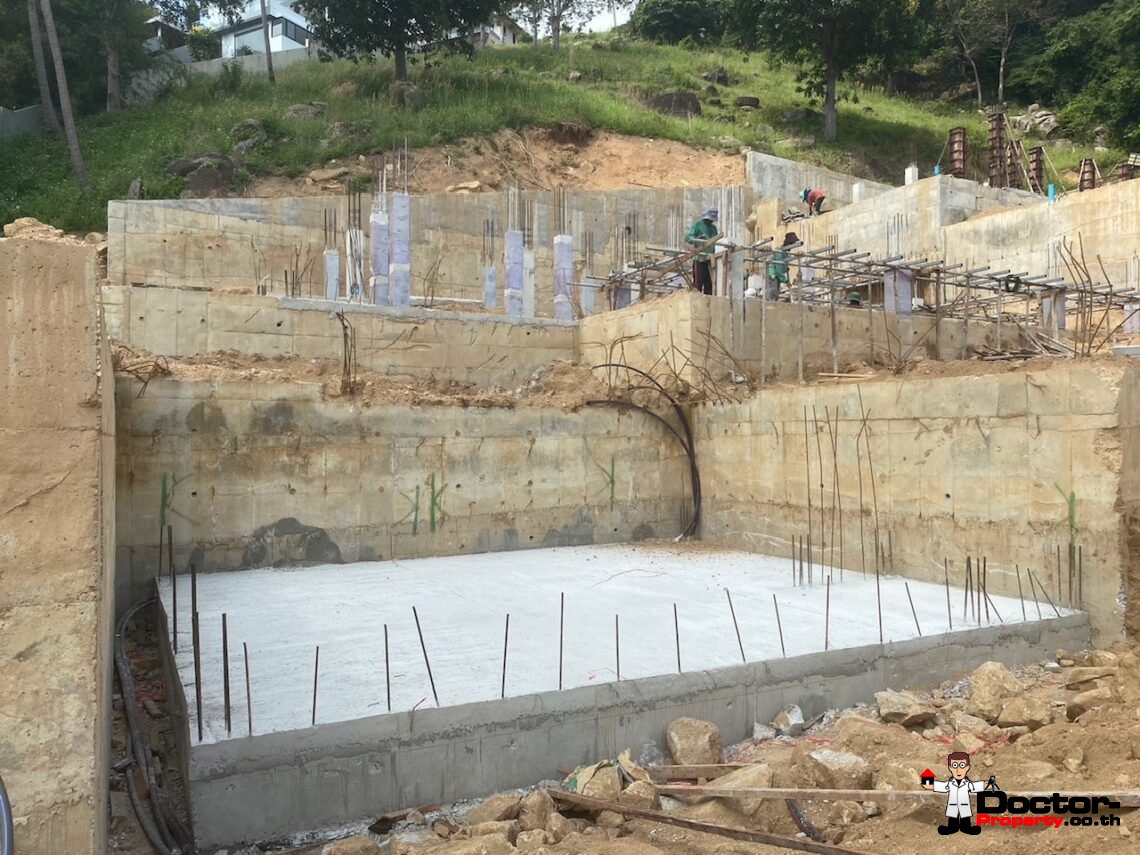 New 3 Bedroom Garden Pool Villa in Chaweng Noi, Koh Samui – For Sale