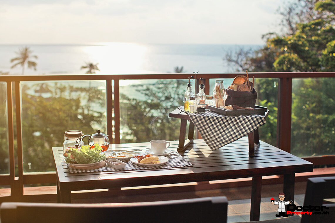 3 Bedroom Condo with Sea View – Laem Set, Koh Samui – For Sale
