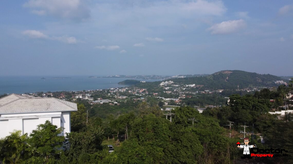 Stunning 18 Rai Sea View Land in Bo Phut, Koh Samui – For Sale