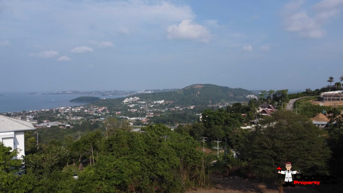 Stunning 18 Rai Sea View Land in Bo Phut, Koh Samui – For Sale