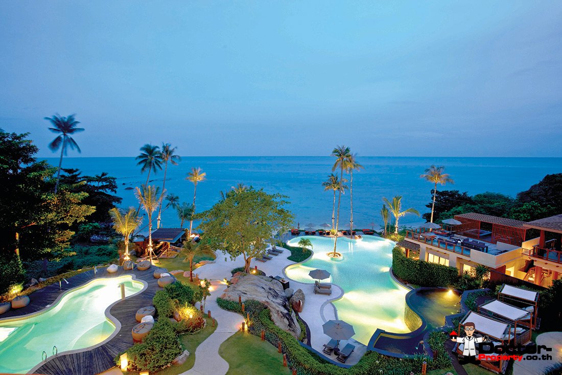 2 Bedroom Condo with Sea View – Laem Set, Koh Samui – For Sale