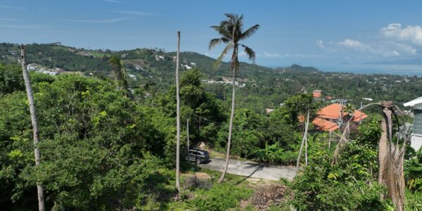 1 Rai of Sea View Land in Bo Phut, Koh Samui – For Sale