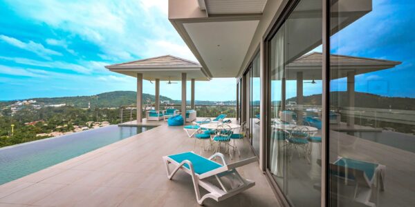 4 Bedroom Sea View Pool Villa in Bo Phut, Koh Samui – For Sale