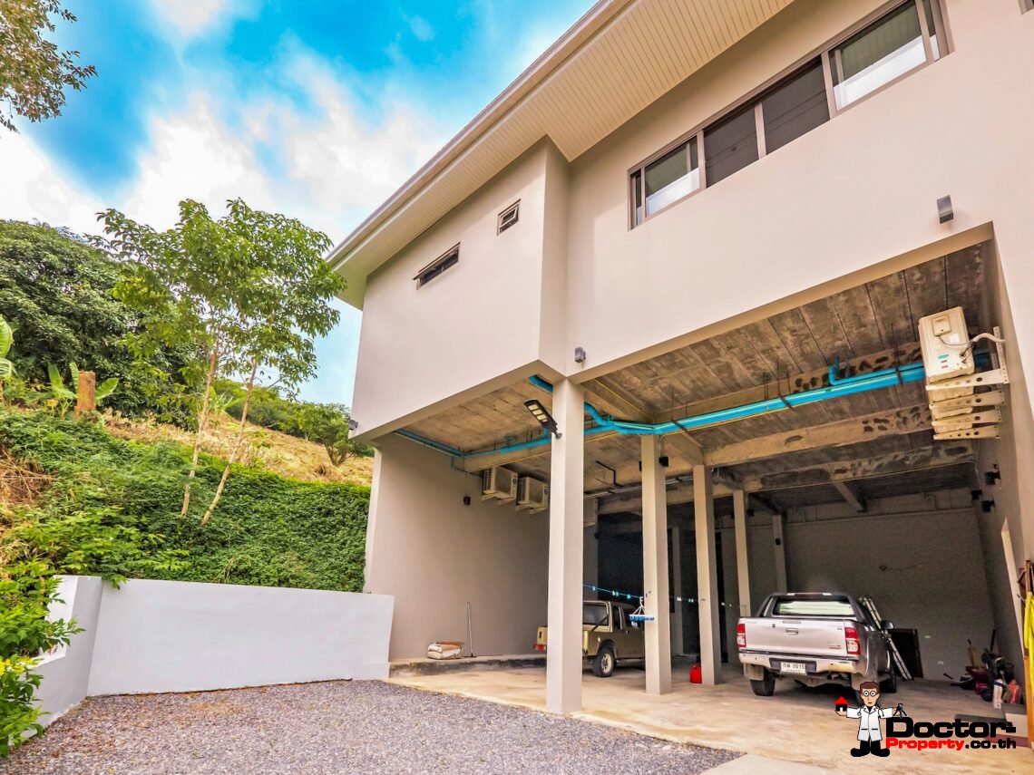 4 Bedroom Sea View Pool Villa in Bo Phut, Koh Samui – For Sale