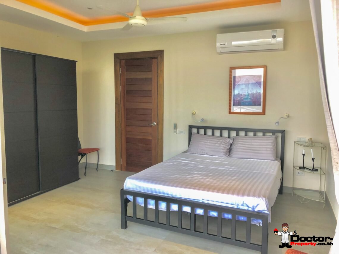4 Bedroom Sea View Pool Villa in Bo Phut, Koh Samui – For Sale