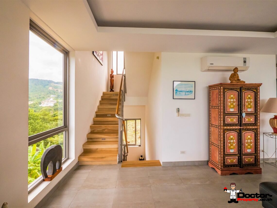 4 Bedroom Sea View Pool Villa in Bo Phut, Koh Samui – For Sale