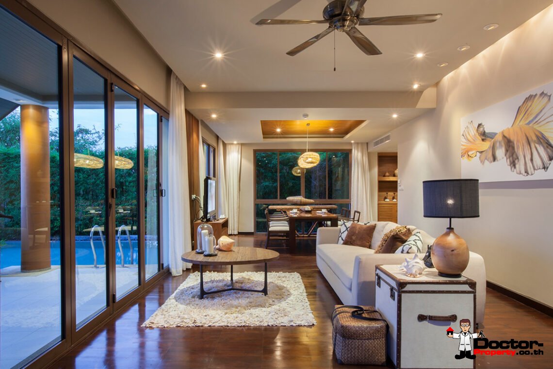 Pool Villa 2 Bedroom with Sea View – Laem Set, Koh Samui – For Sale