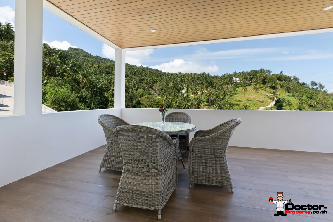 4 Bedroom Pool Villa with Sea View, Chaweng Noi, Koh Samui – For Sale