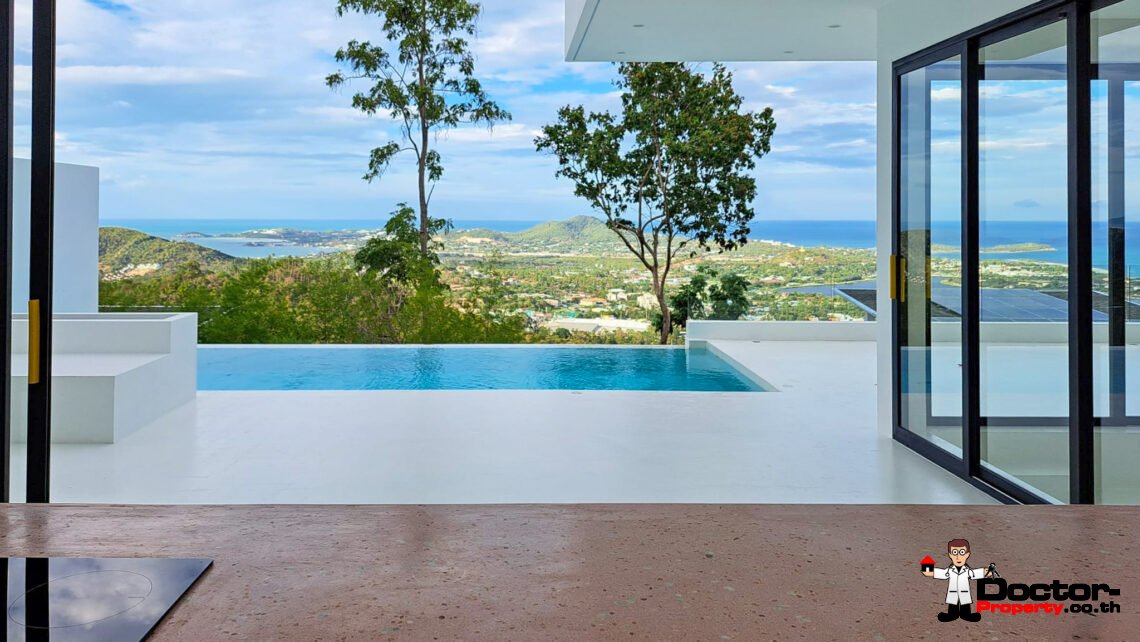 Sea view Villa located in Chaweng – Koh Samui – For Sale