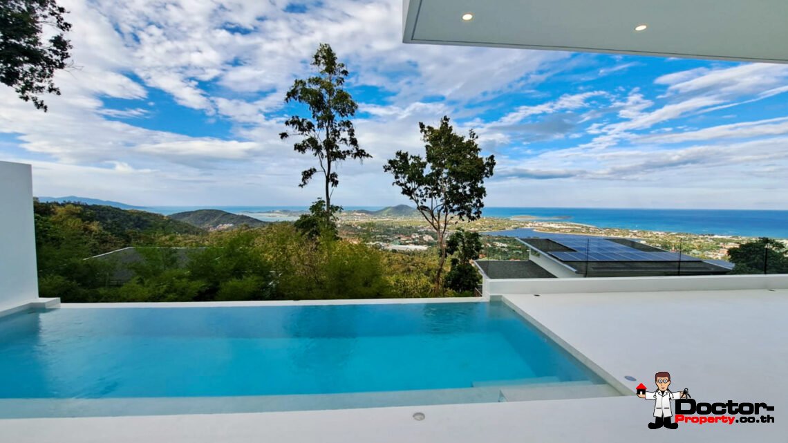 Sea view Villa located in Chaweng – Koh Samui – For Sale