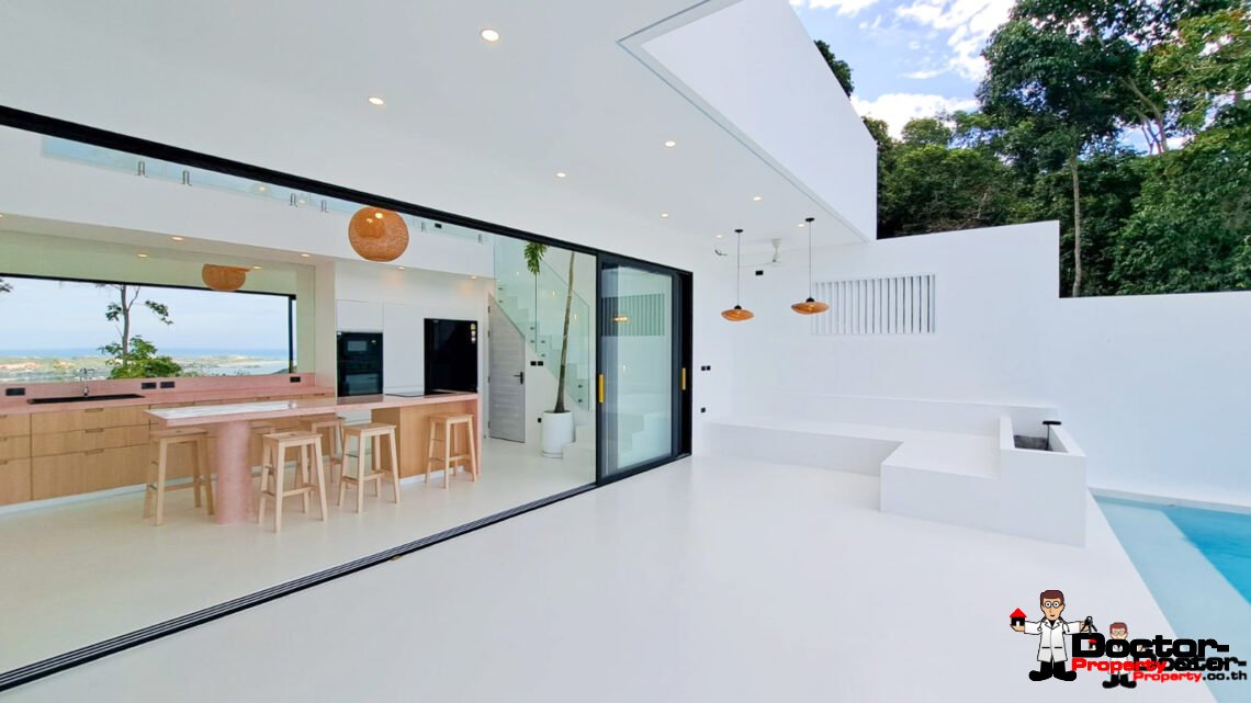 Sea view Villa located in Chaweng – Koh Samui – For Sale