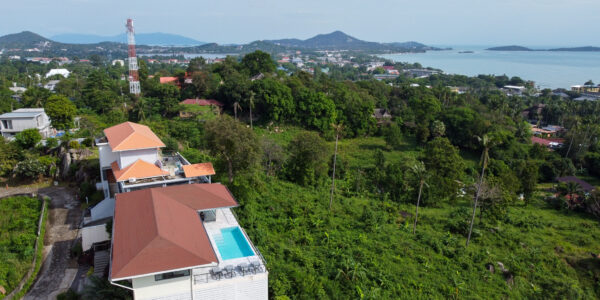 3 Bedroom Seaview Villa with Easy Access – Chaweng Noi, Koh Samui – For Sale