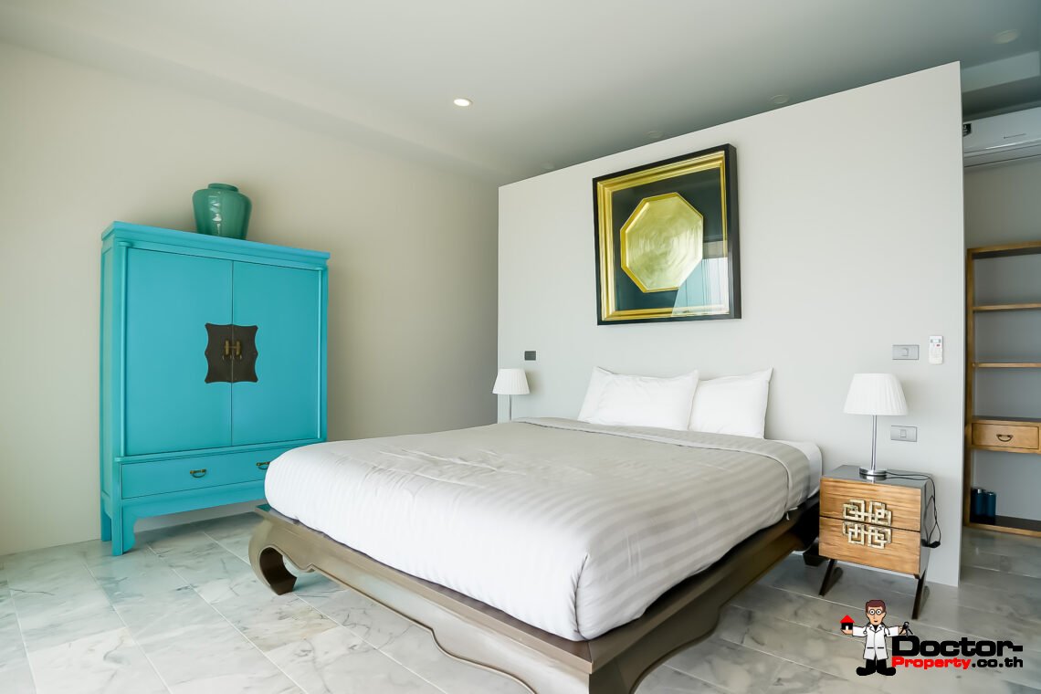 3 Bedroom Seaview Villa with Easy Access – Chaweng Noi, Koh Samui – For Sale