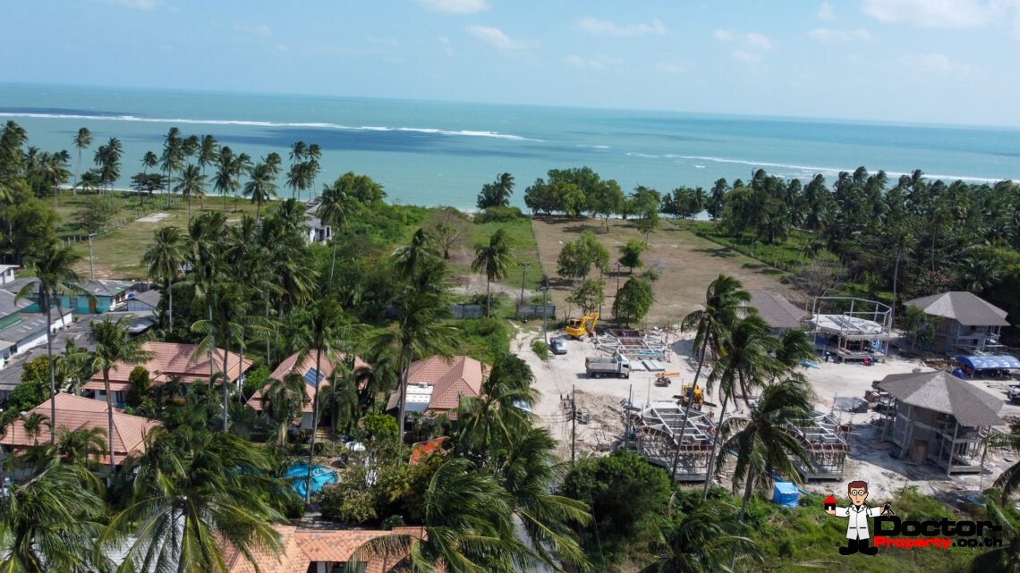 1,240 Sqm land,  next to the beach in Hua Thanon, Koh Samui – For Sale