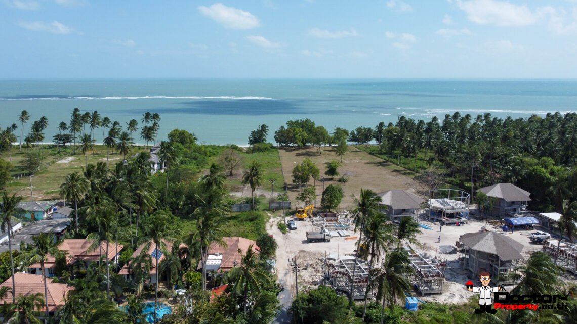 1,240 Sqm land, next to the beach in Hua Thanon, Koh Samui – For Sale