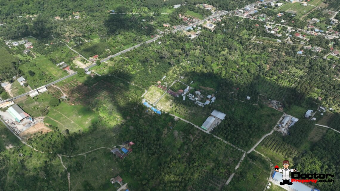 1 Rai of Flat Land 300m to Main Road – Na Mueang, Koh Samui – For Sale