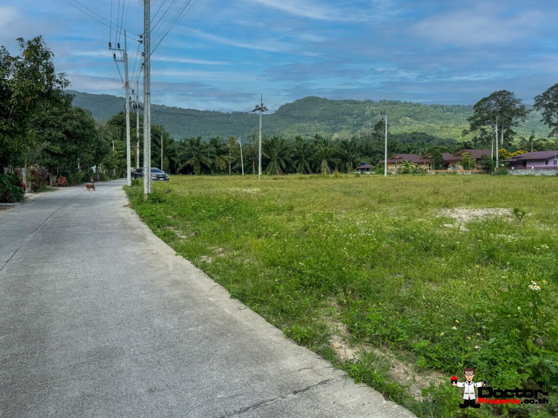 1 Rai of Flat Land 300m to Main Road – Na Mueang, Koh Samui – For Sale