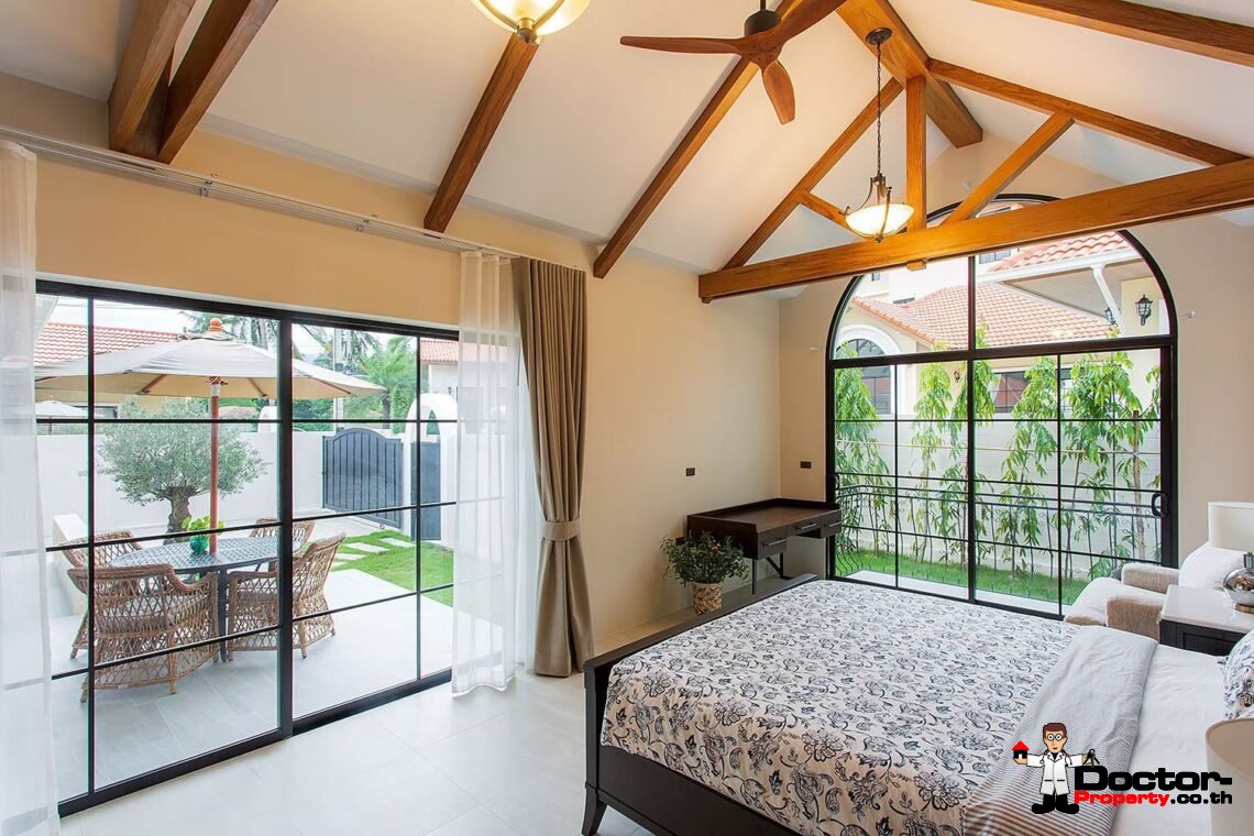 Mediterranean Style 2 Bedroom Garden Pool Villas, Lamai – Koh Samui – For Sale