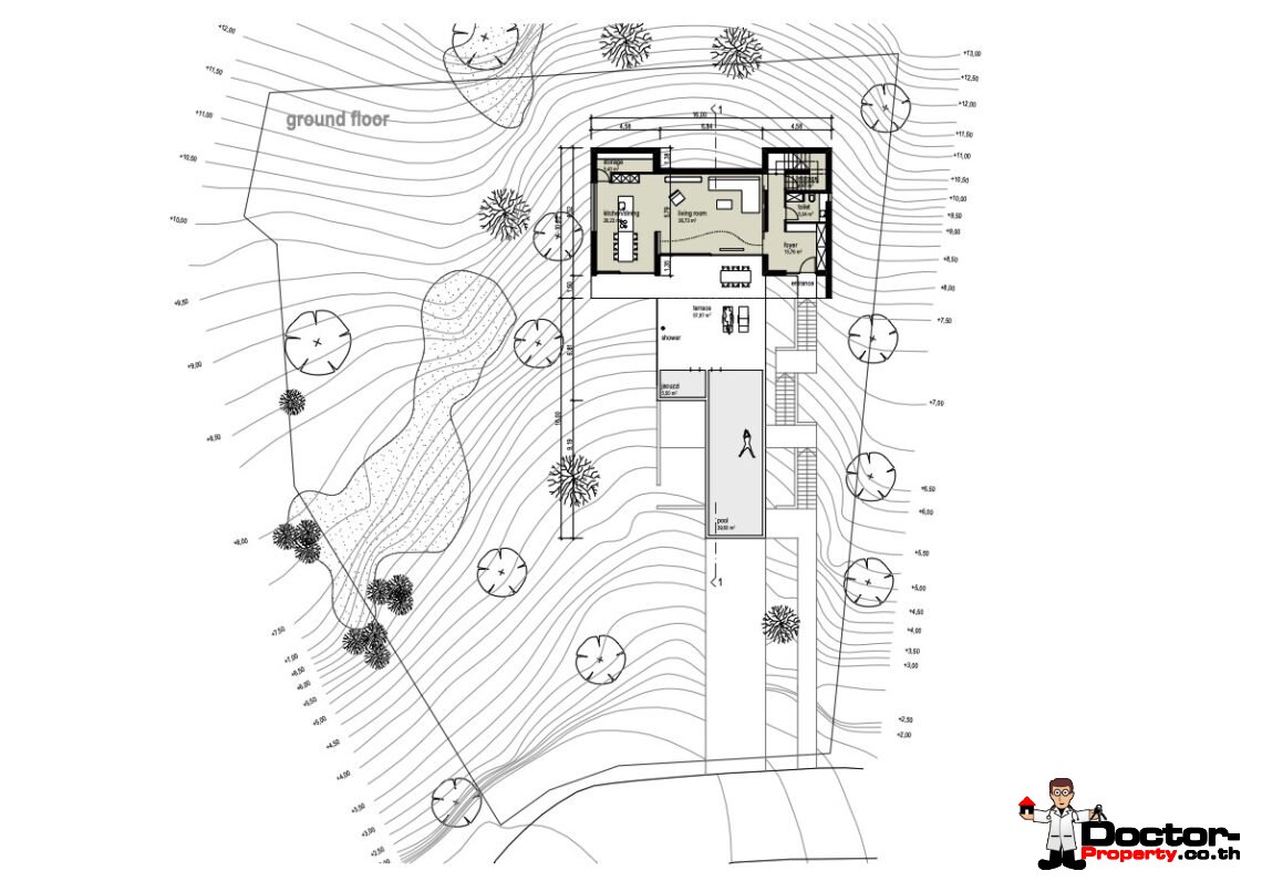 1676 sqm of Sea View Land in Bo Phut, Koh Samui – For Sale