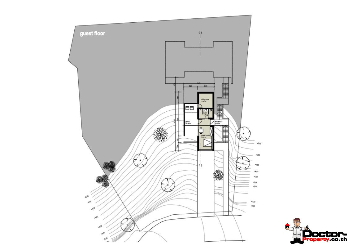 1676 sqm of Sea View Land in Bo Phut, Koh Samui – For Sale