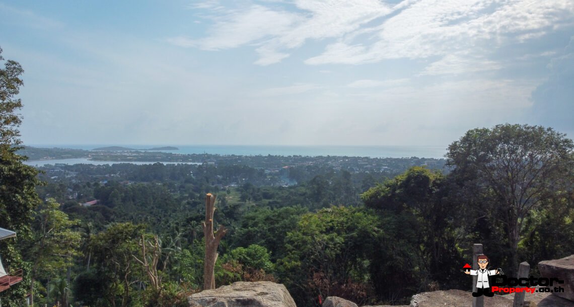 1172 SQM Land with Sea View in Chaweng, Koh Samui – For Sale