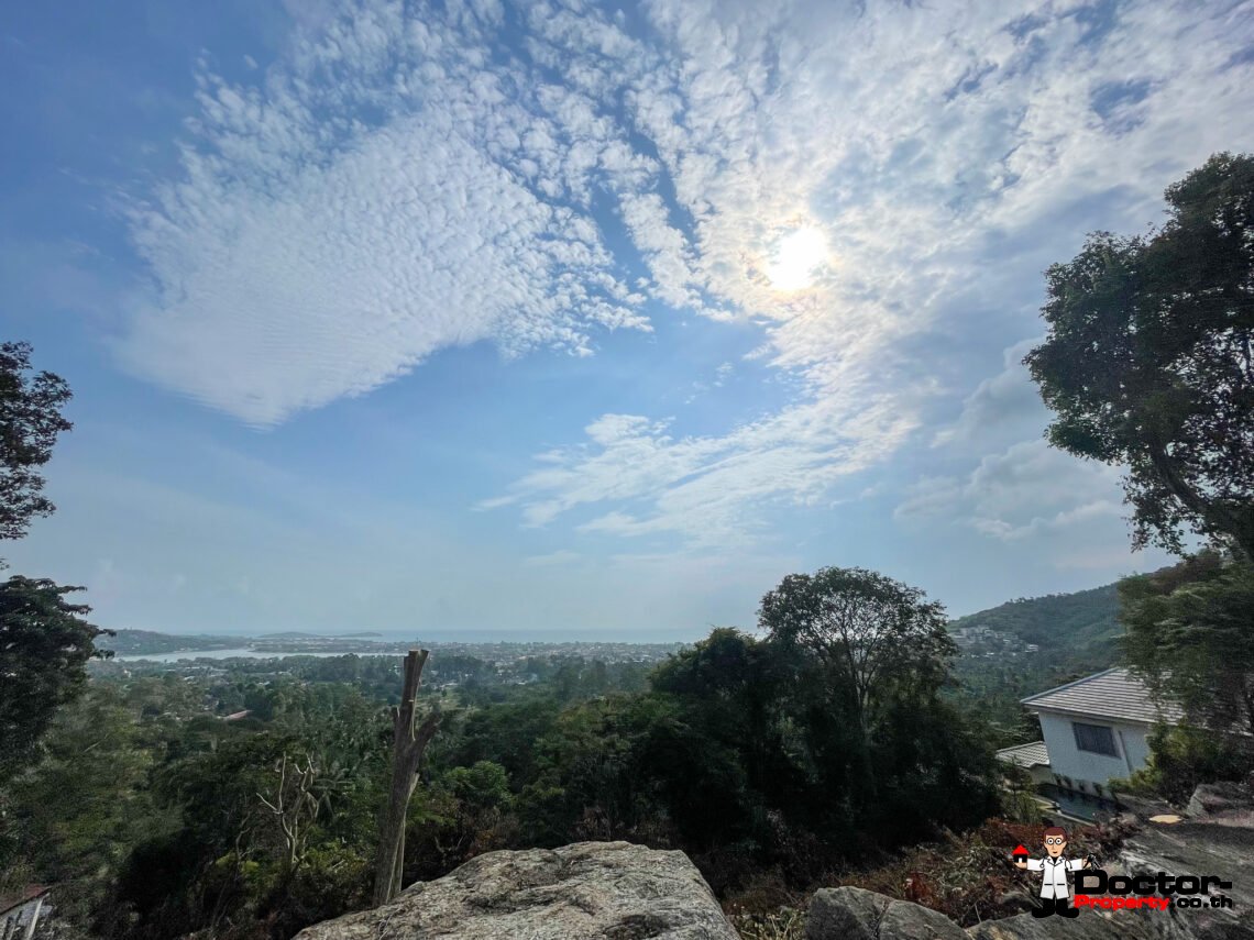 1172 SQM Land with Sea View in Chaweng, Koh Samui – For Sale