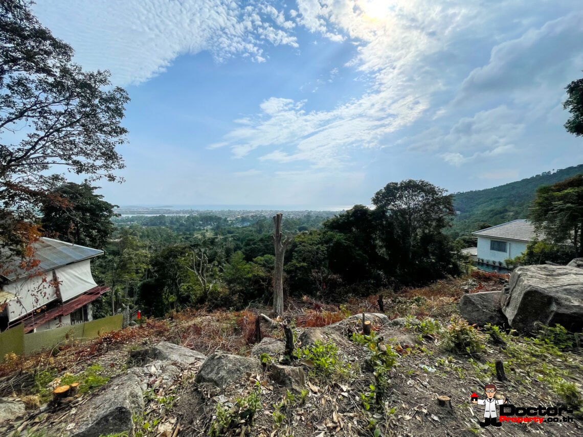 1172 SQM Land with Sea View in Chaweng, Koh Samui – For Sale