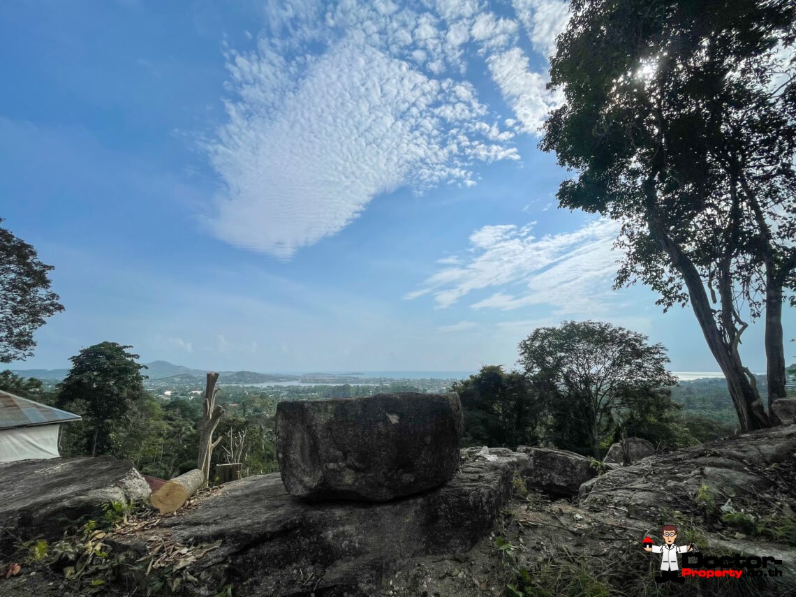1172 SQM Land with Sea View in Chaweng, Koh Samui – For Sale