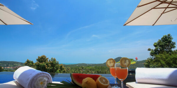 Luxurious 5 Bedroom Villa with Stunning Sea View in Cheong Mon, Koh Samui – For Sale