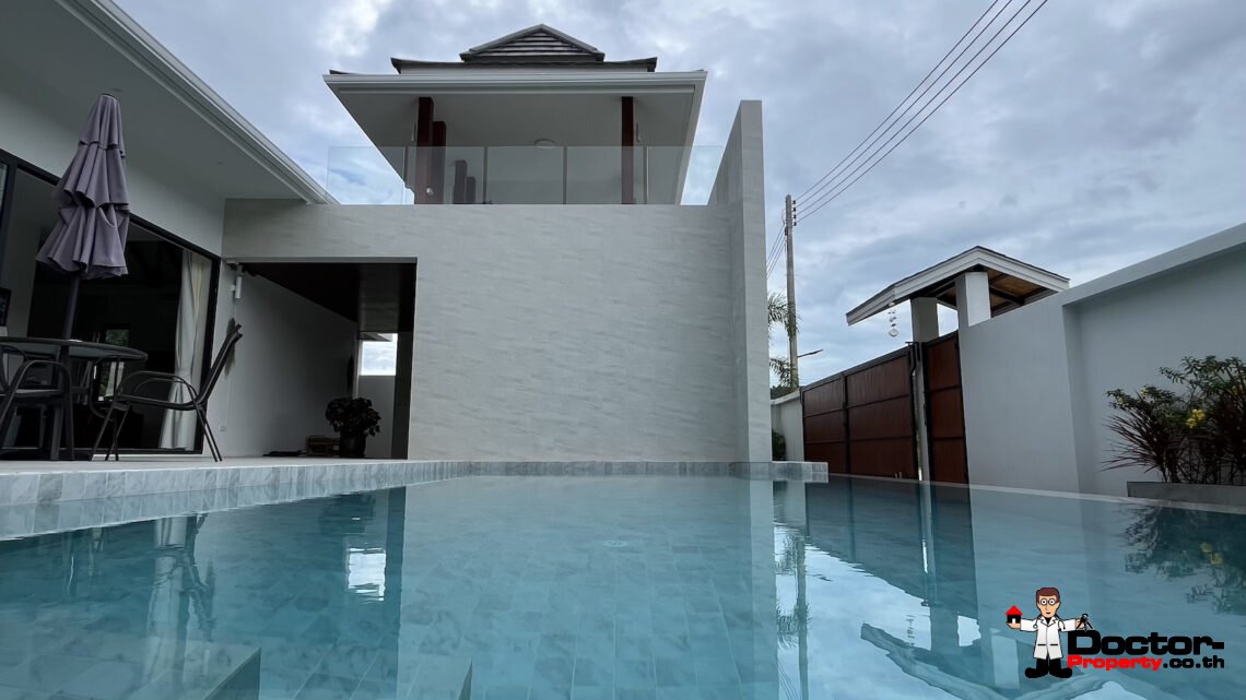 New 3 Bedroom Tropical Villa in Laem Sor, Koh Samui – For Sale