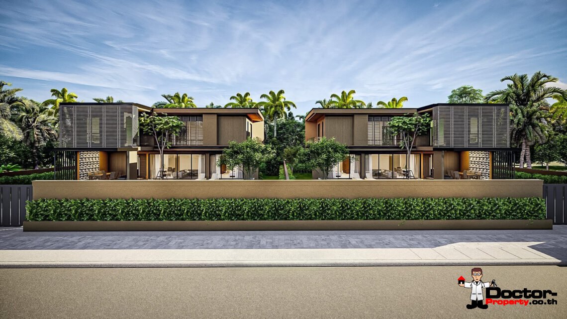 New Modern 4 Bedroom Private Pool Villa in Mae Nam, Koh Samui – For Sale