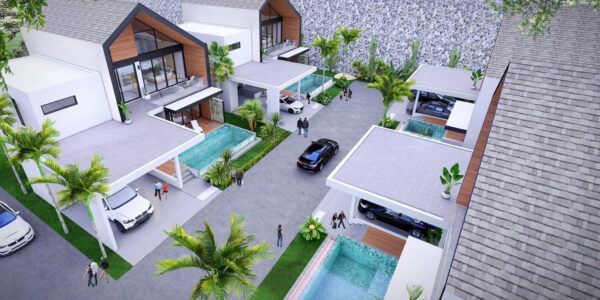 New 3 Bedroom Pool Villa in Bophut, Koh Samui – For Sale