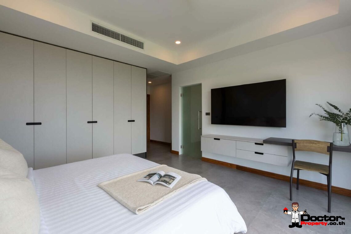 Modern 4 Bedroom Sea View Villa in Lamai, Koh Samui – For Sale