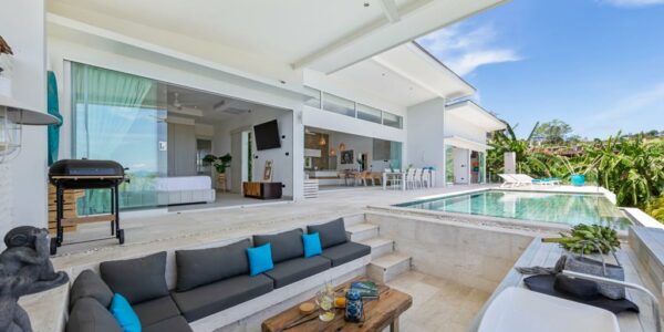 3 bedroom seaview pool villa in Boput, Koh Samui – For Sale
