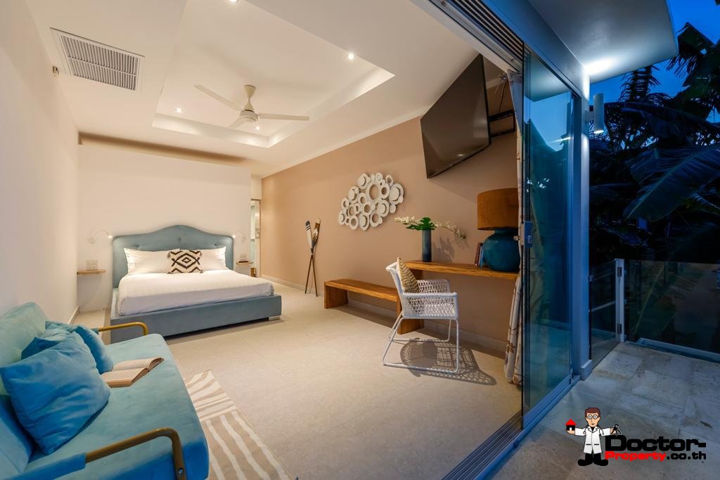3 bedroom seaview pool villa in Boput, Koh Samui – For Sale