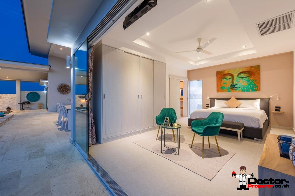 3 bedroom seaview pool villa in Boput, Koh Samui – For Sale