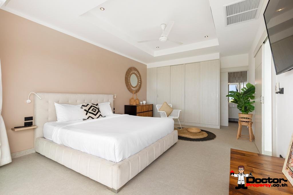 3 bedroom seaview pool villa in Boput, Koh Samui – For Sale