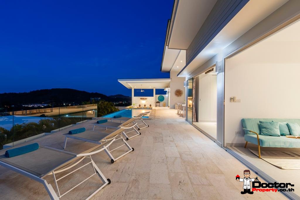 3 bedroom seaview pool villa in Boput, Koh Samui – For Sale